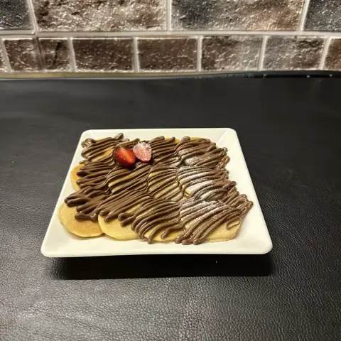 ميني بانكيك شوكولا 